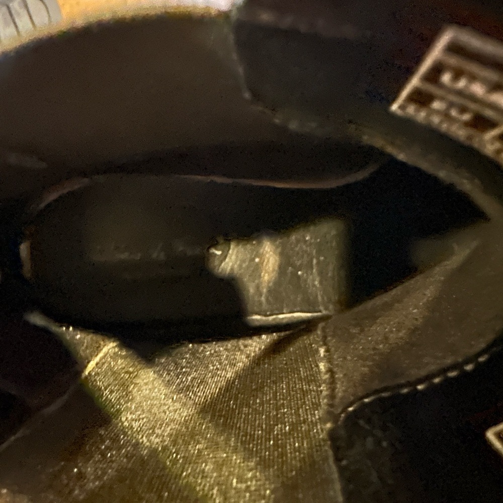 Antonio de Faria Black Suede Platform Chelsea Boots Size 9.5 - Picture 8 of 9